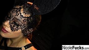 sexy nicole gets dominated by big cock stud then creampied.