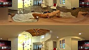 Blonde Milf Shows Way in POV