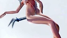 Cute bikini fashion in sea breeze 😊