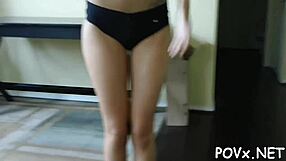 Amateur legal teen 18+ in pov game contest