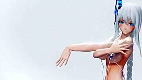 Cute bikini fashion in sea breeze 😊