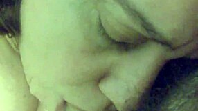 my wife clarissa teasing with her mouth in bed