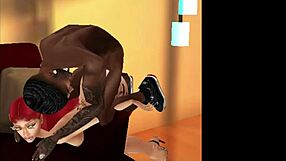 Tattooed Slut Model Poses Sexily