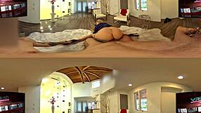 Blonde Milf Shows Way in POV