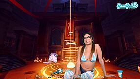 Cute latina teen 18+ cosplays mei overwatch masturbating with dildos