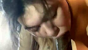 White Milf Delivers Krazyshinobi a Sloppy Wet Blow Job