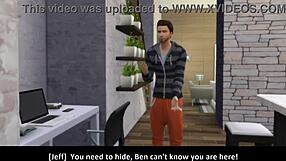 Girl Next Door Bride Seduces Neighbor for Creampie at Wedding