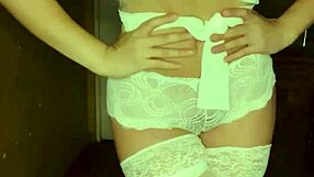 Hot Mexican girl desires cock, records anal silently