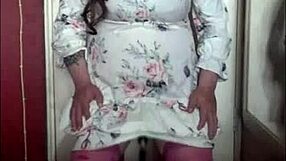 The machine masturbatin' my dick makes me cum inside it, feelin' so good!