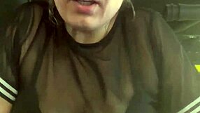 Went To Gym In Bra, Got Wet And Dripping Between Legs