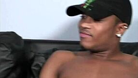 white thug meets black dude in casual encounter