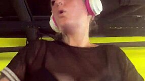 Went To Gym In Bra, Got Wet And Dripping Between Legs