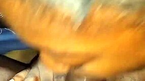 Intense Car Blowjob Action