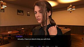 Lena dates on beach, receives handjob on shaved pussy.