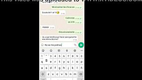 nueva chica de tinder chats with latina teen brunette