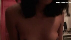 interracial cock riding contrasts with anal blowjob and cum in assfucking