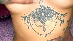 Stockings Ripped For Brunette Fingering