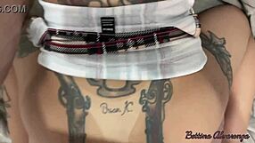 Brunette Gives Neighbor Cock While Husband Arrives