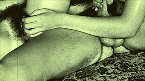 Vintage Bisexual Lesbians Engage in Hairy Intimate Acts