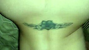 Big booty white girl in a scene