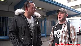 I can’t get over this Dutch prostitute sucking cock and doggystyling in close-up action.