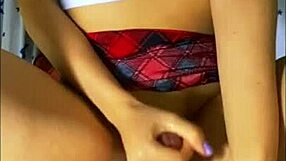 My friend's stepmother flaunts huge tits in tight clothes highlighting her petite figure.