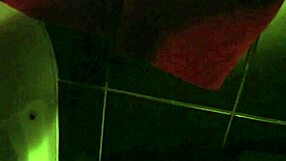 Man Packs Cute Girl's Pussy in Bathroom