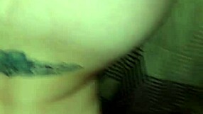 Big booty white girl in a scene