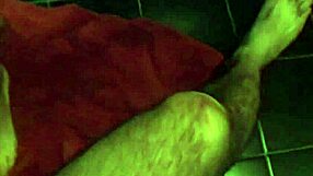 Man Packs Cute Girl's Pussy in Bathroom