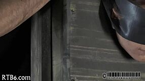 Amateurs exploring sadomasochism techniques