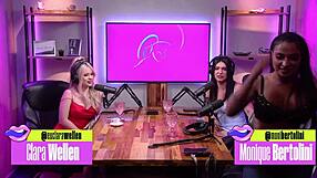 i saw the hot blonde strip in the california studio