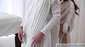 Extreme teen gangbang with hairy pussy masturbation action