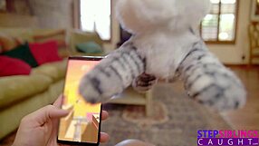 Step Siblings Caught - Step Sis Craves My Touch on Her Pussy S2 E3