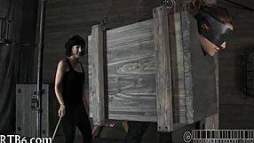 Amateurs exploring sadomasochism techniques