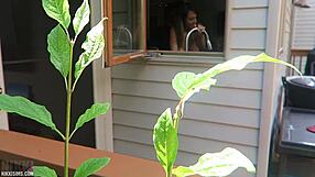 Nikki fucked hard from behind, feels so good