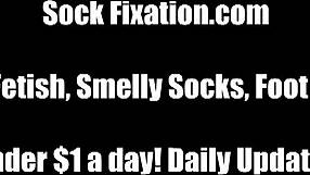 eat your own cum off my feet now!