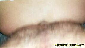 Horny Milf Bent Over In Public Piercing Scene Reaches Orgasm Through Masturbation