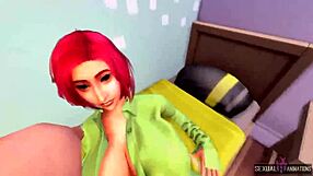 Wow, My Roommate and I in Hot Lesbian Sex POV!