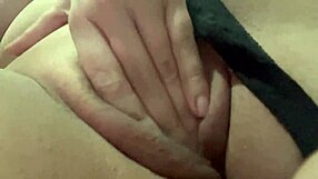 Latina with natural perky tits enjoys solo time