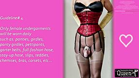 Sissy Training Guidelines for Kinky Assfucking with Transsexual on Holiday