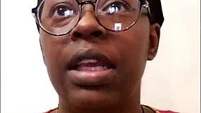 Ebony Slut Milf Masturbates Kinky Solo Sex