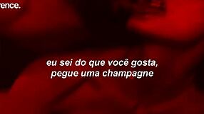 enjoying a nice groove with sexy music in the room