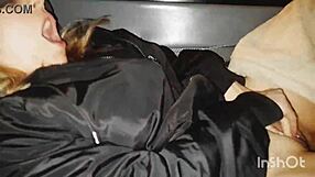 gata couldn't hold back the horniness after trip and begged paolla mille to make her cum