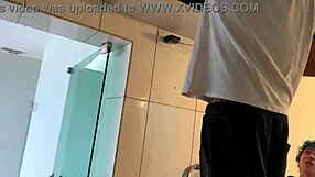 Called guys to fix internet, ended up fucking both in threesome