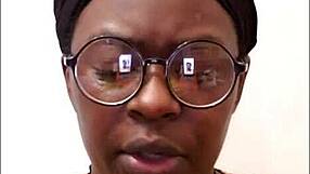 Ebony Slut Milf Masturbates Kinky Solo Sex