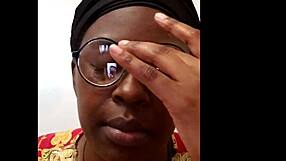 Ebony Slut Milf Masturbates Kinky Solo Sex