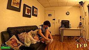 Ariane kimiko and sr kimiko prepare for their first oral hardcore time?