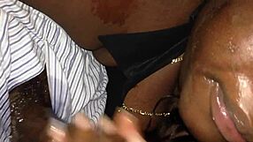 i think she really likes sucking that dick 😏 sloppy and all