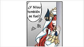 Bold bloom in smoky genshin comic