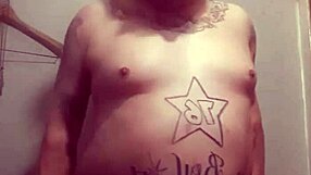 This sexy shemale sissy performs solo